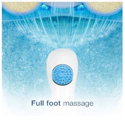  Conair Active Waterfall Foot Spa. Lights. Bubbles. Vibration. Heat. Foot Rollers.Loofah disc. 