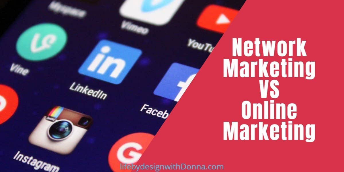 network marketing versus online marketing