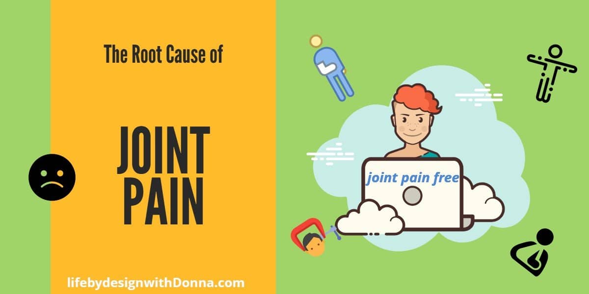 the root cause of joint pain is inflammation