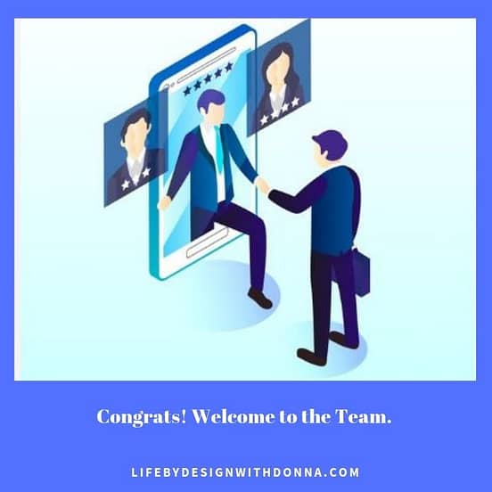  Congrats, welcome to the team using attraction marketing