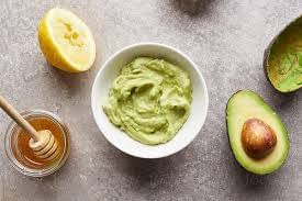 Organic avocado, lemon and honey mask mix